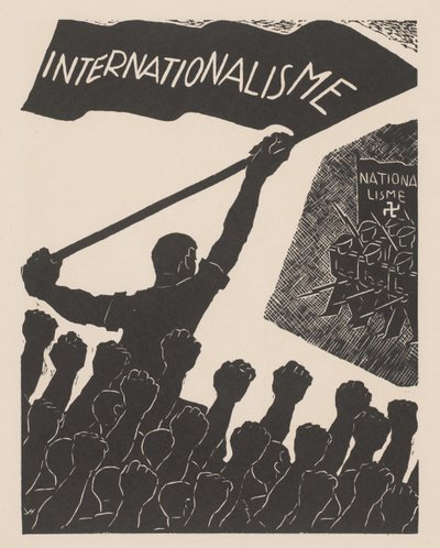 Internasjonalisme versus nasjonalsosialisme Against War and Fascism (serietittel) av Anonymous