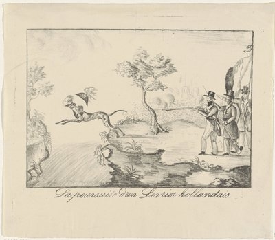 Jakt på en mynde, 1830 La poursuite d