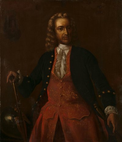 Jacob Mossel (1750-1761) Portrett av Jacob Mossel, generalguvernør for det nederlandske østindiske kompaniet av Anonymous