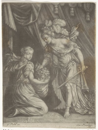 Judith med hodet til Holofernes av Anonymous