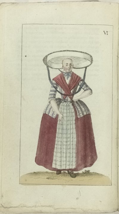 Cabinet of Fashion and Taste 1791, pl. VI: Friezin av Anonymous