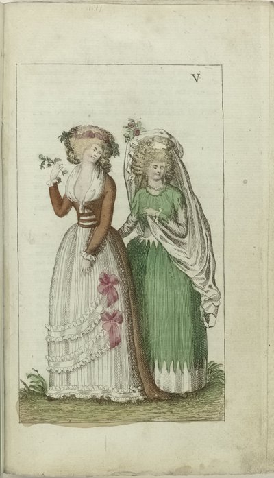 Skap for mote og smak 1791, pl. Q av Anonymous
