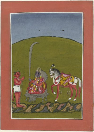 Kalki (den fremtidige inkarnasjonen av Vishnu) Avatars of Vishnu (serietittel) av Anonymous