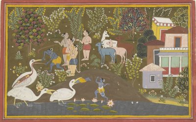 Krishna møtte Baksura av Anonymous