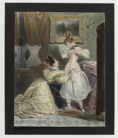 M.de of Corsets, ca. 1832: Det er ekte (...) av Anonymous