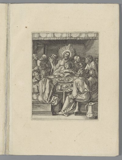 Siste kveldsmål The Little Pass (serietittel) Passio Christi Ab Alberto Durer Nürnberg-figur (serietittel) av Anonymous