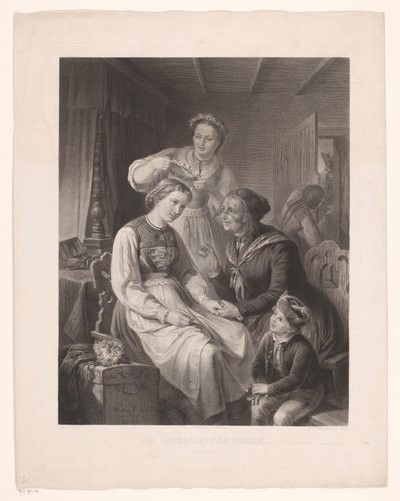 Le Suprême Bon Ton, 1800-1815, nr. 21: Eleganten hos sin smed av Anonymous