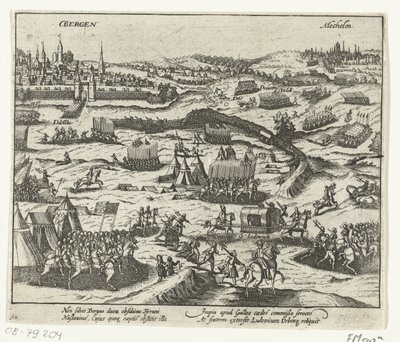 Louis av Nassau forlater Mons, 1572 av Anonymous