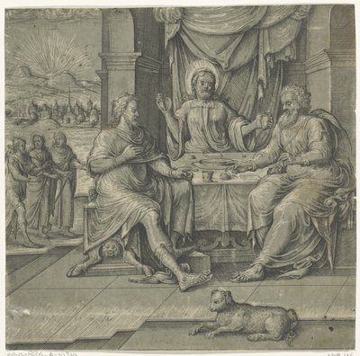 Måltid på Emmaus Meals of Christ (serietittel) av Anonymous