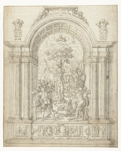 Sankt Sebastians martyrium av Anonymous