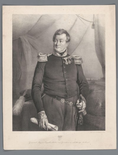 Muller. Generalmajor, øverstkommanderende for Gorichem og underordnede styrker av Anonymous