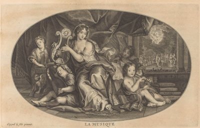 Musikk Musikk (tittel på objekt) Cabinet of Fine Arts, eller samling av de vakreste trykk, gravert etter originalmaleriene (...) (serietittel) av Anonymous