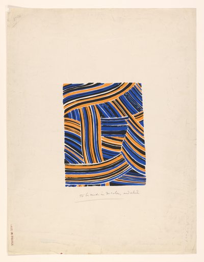 Design for et silkestoff av Anonymous