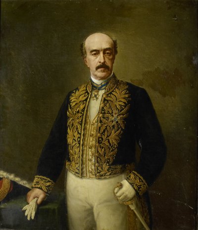 Otto van Rees (1823-92). Generalguvernør (1884–88) av Anonymous