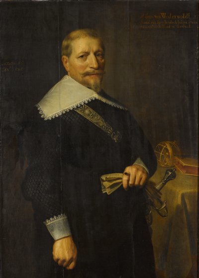Portrett av Adam van Westerwolt (1580-1639) av Anonymous