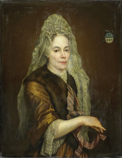 Portrett av Petronella Kettingh (1632-1707), kone til Diederik van Hogendorp av Anonymous
