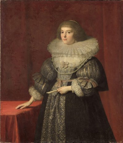 Portrett av Ursula (1594-1657), grevinne av Solms-Braunfels av Anonymous