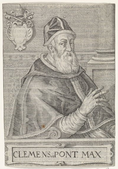 Portrett av pave Clemens VII av Anonymous