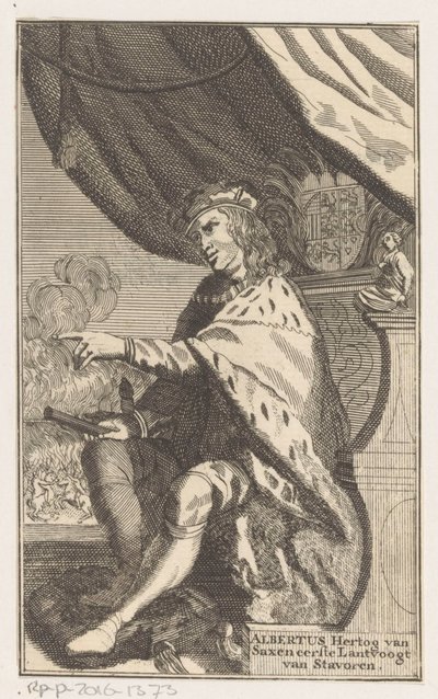 Portrett av Albrecht III, hertug av Sachsen av Anonymous