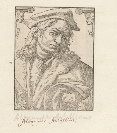 Portrett av Alessandro Achilini av Anonymous