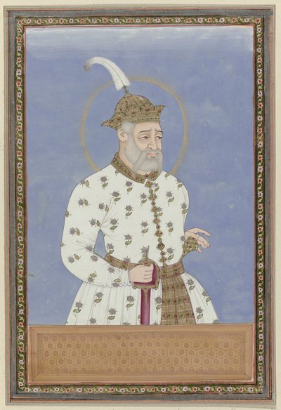 Portrett av Bara Malik; han var første vesir av sultanen som regjerte over byen Bidar (?); senere ble han hersker over Golconda og grunnla Golconda av Anonymous