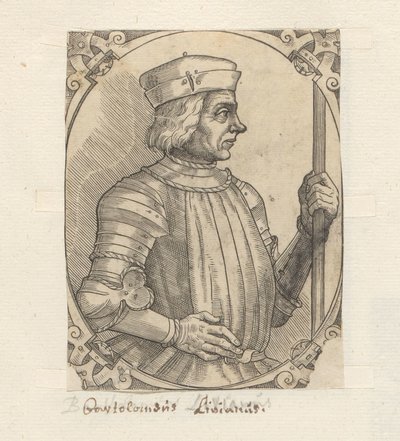 Portrett van Bartholomeus Livianus av Anonymous