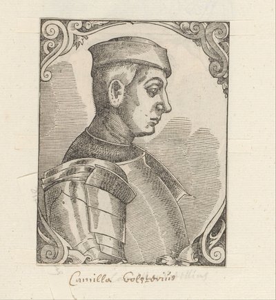 Portrett av Camillus Vitellus av Anonymous