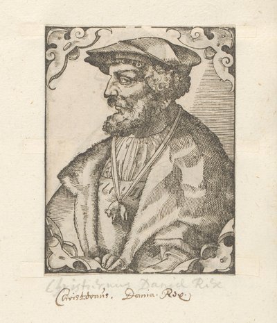 Portrett av Christian I av Danmark av Anonymous