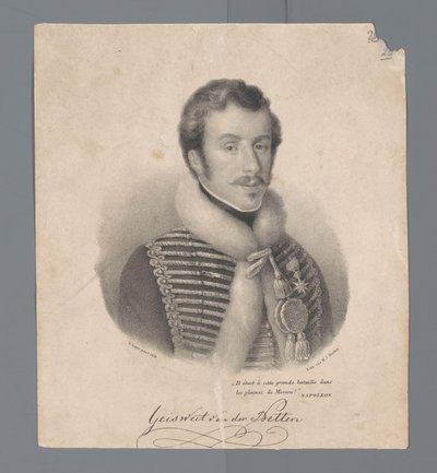 Portrett av Cornelius Anthonius Geisweit van der Netten av Anonymous