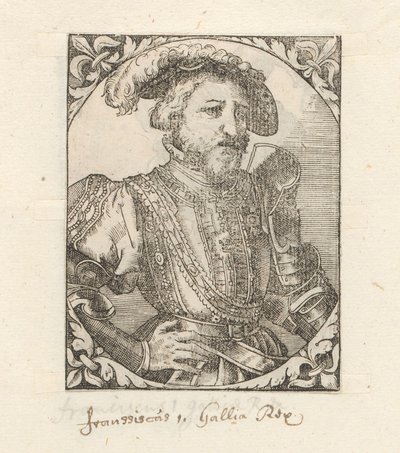 Portrett av Frans I av Valois-Angoulême, konge av Frankrike av Anonymous