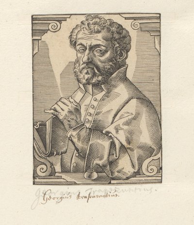 Portrett van Georg av Trebizond av Anonymous