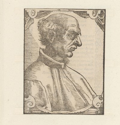 Portrett av Giovanni Pontano av Anonymous
