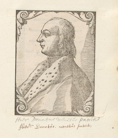 Portrett av Girolamo Donati av Anonymous