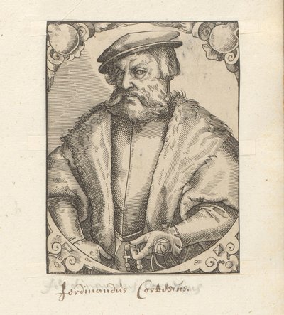Portrett av Hernán Cortés av Anonymous