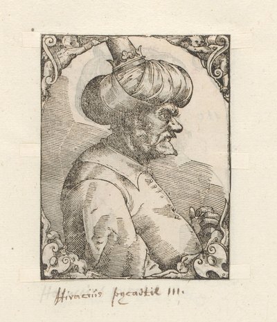 Portrett av Horus Barbarossa av Anonymous