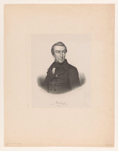 Portrett av Jacob van Lennep av Anonymous