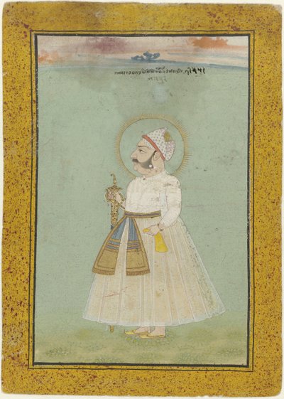 Portrett av Jaisingh, grunnlegger av Jaipur av Anonymous