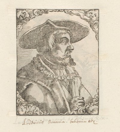 Portrett av Ludvig II av Ungarn av Anonymous