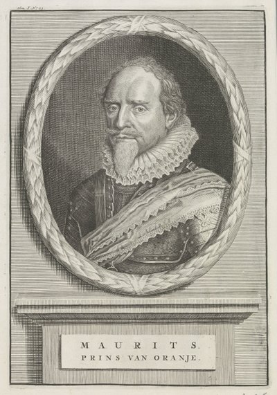 Portrett av Maurits, Prince of Orange av Anonymous