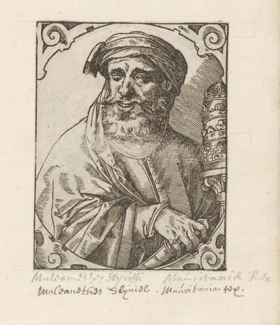 Portrett av Muleamethes Scyriffic av Anonymous