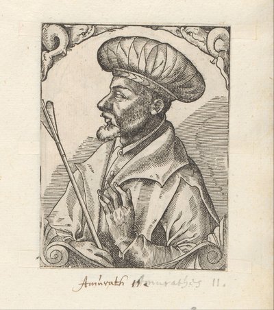 Portrett av Murad II av Anonymous