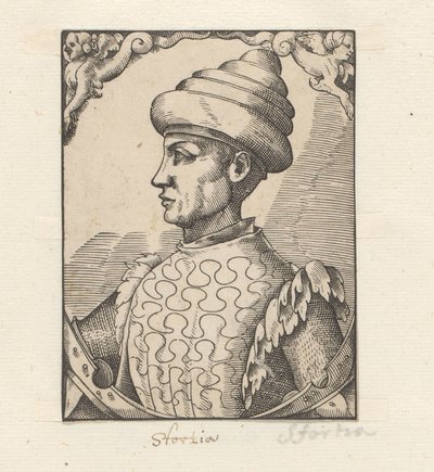 Portrett av Muzio Attendola Sforza av Anonymous
