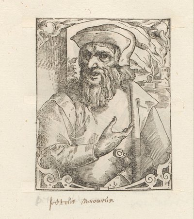 Portrett av Pedro Navarro av Anonymous