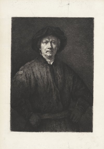 Portrett av Rembrandt Harmensz. fra Rhinen av Anonymous