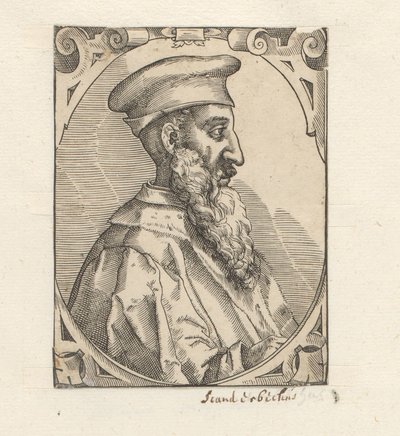 Portrett av van Skanderberg av Anonymous