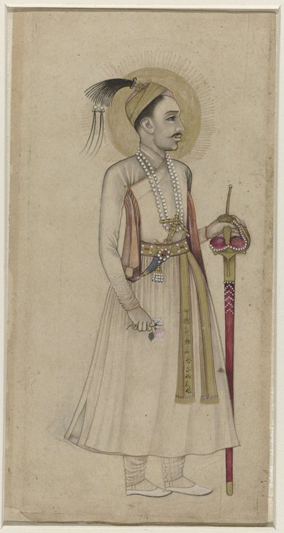 Portrett av Sultan Muhammad-Quli Qutb-Shah av Golconda av Anonymous