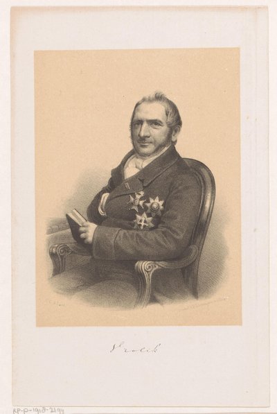 Portrett av Willem Cornelis Ackersdijck av Anonymous