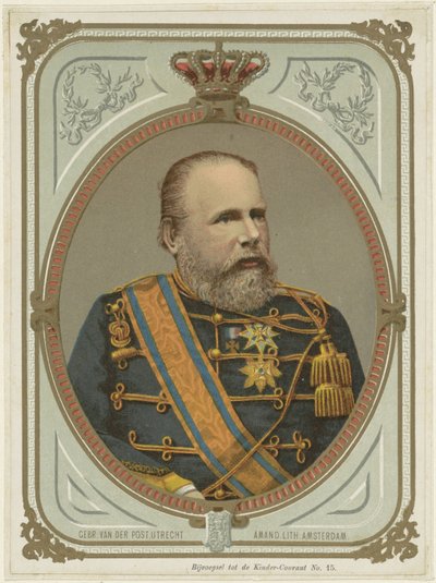 Portrett av William III, konge av Nederland av Anonymous