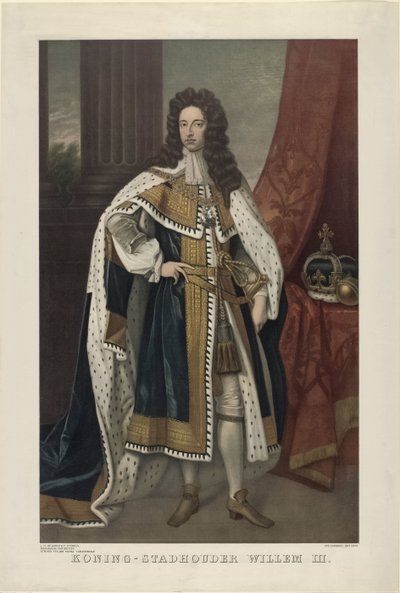 Portrett av William III, Prince of Orange Historiske portretter (serietittel) av Anonymous