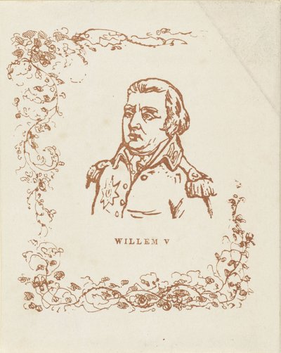 Portrett av William V, Prince of Orange-Nassau av Anonymous